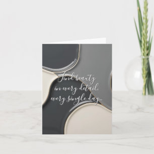 Mehrzweck gefaltete Karte in stylischer Grafik