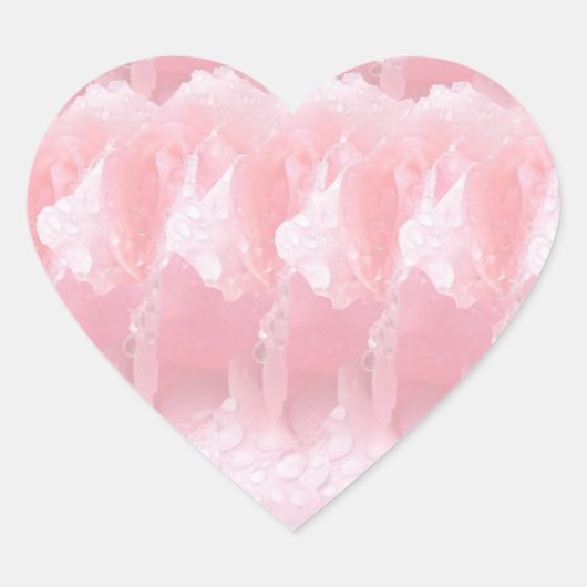 Mehrzweck-Schreib-on-Decorative Papierstapel Herz-Aufkleber (Vorderseite)