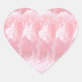 Mehrzweck-Schreib-on-Decorative Papierstapel Herz-Aufkleber