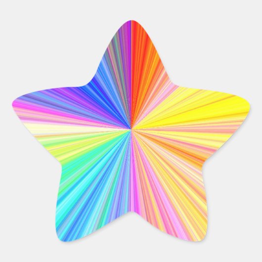 Mehrzweck-Schreib-on-Decorative Papierstapel Stern-Aufkleber (Vorderseite)