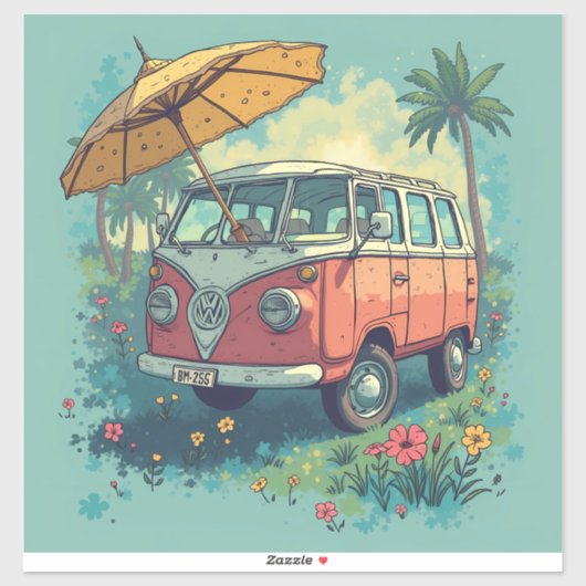 Mehrzweckfahrzeug Aufkleber (Blatt)