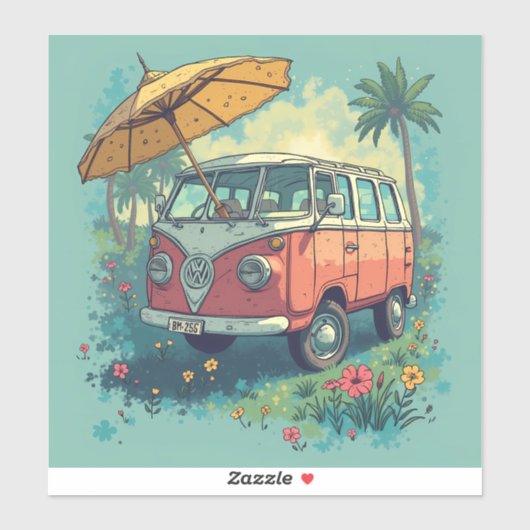 Mehrzweckfahrzeug Aufkleber (Blatt)