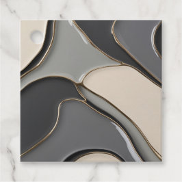 Mehrzweckfavoriten in stylischer Grafik Geschenkanhänger