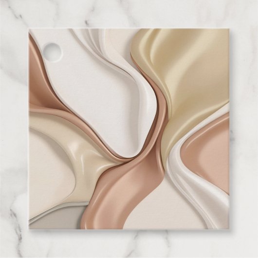 Mehrzweckfavoriten in stylischer Grafik Geschenkanhänger (Vorderseite)