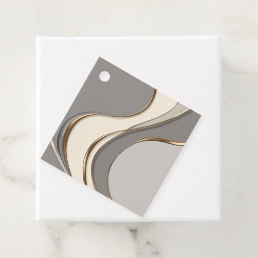 Mehrzweckfavoriten in stylischer Grafik Geschenkanhänger (Beispiel)