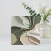 Mehrzweckflachkarte in stylischer Grafik (Stehend Vorderseite)