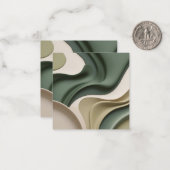 Mehrzweckkarte in stylischer Grafik Mitteilungskarte (Vorderseite/Rückseite Beispiel)