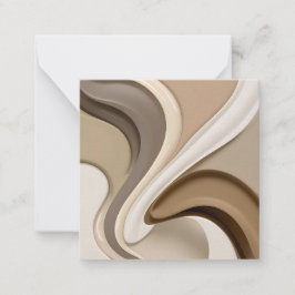 Mehrzweckkarte in stylischer Grafik Mitteilungskarte