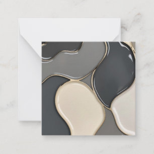 Mehrzweckkarte in stylischer Grafik Mitteilungskarte