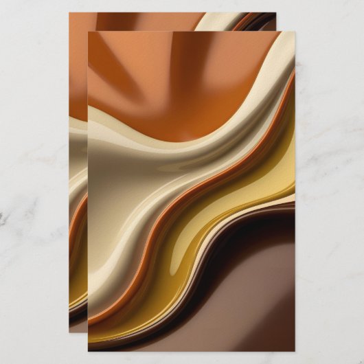 Mehrzweckpapier in stylischer Grafik Briefpapier (Vorne/Hinten)