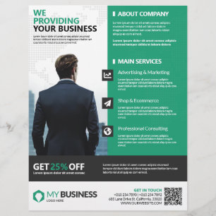 Mehrzweckunternehmen Flyer