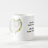 Mei Mei, Jie Jie - China-Mädchen-Schwester-Tassen Kaffeetasse (Vorderseite Links)