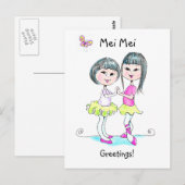 Mei Mei Postcard Postkarte (Vorne/Hinten)