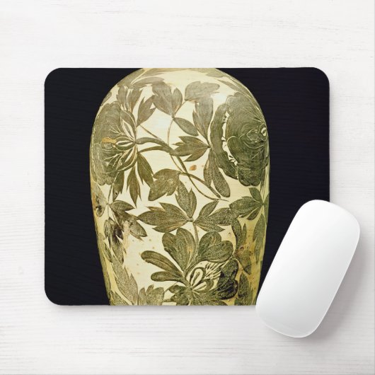 Mei P'ing Vase mit einer schwarzen Mousepad (Mit Mouse)