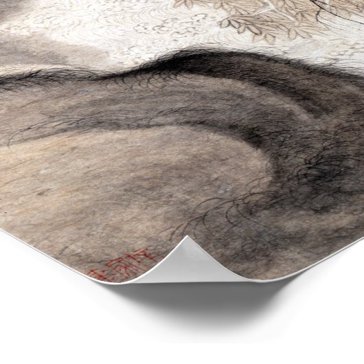 Mei Qing Nine Dragon Pool Poster (Ecke)