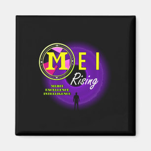 Mei Rising Dei Falling Sticker Magnet