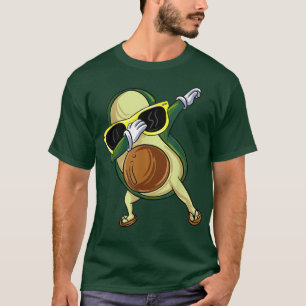 Meican Vegan Cinco de Mayo Dabbing Avocado T-Shirt