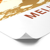 Meiji Jingu Japan Travel Print Poster (Ecke)