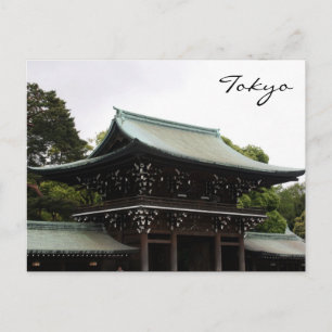 Meiji-Tokyo-Dach Postkarte