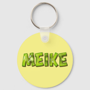 Meike Name Kiwi Design Schlüsselger Schlüsselanhänger