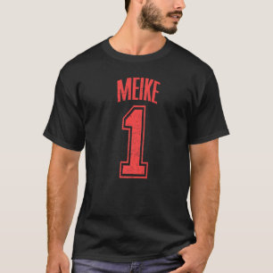 Meike Supporter Nummer 1 Großer Lüfter T-Shirt