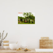 Meile 2 Holz Poster (Küche)