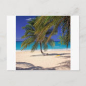 Meile Grand Cayman des Strand-sieben Postkarte (Vorderseite)