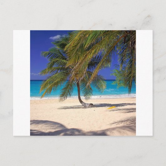 Meile Grand Cayman des Strand-sieben Postkarte (Vorderseite)