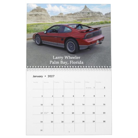 Meile hoher Fieros 2015 Kalender (Jan 2027)