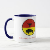 Meilen auseinander… aber nah am Herzen Tasse (Links)