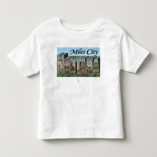 Meilen der Stadt-, Montana Kleinkind T-shirt