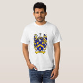 Meilen des Familienwappen-- Meilen-Wappen T-Shirt (Vorne ganz)