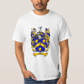 Meilen des Familienwappen-- Meilen-Wappen T-Shirt (Vorderseite)