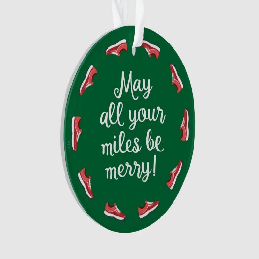 Meilen Merry Ornament (Vorderseite)