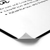 Meilen, Personalisierte Bezeichnung für Junge Poster (Ecke)