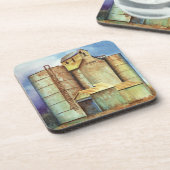 Meilen-Posten Gano Untersetzer (Linke Seite)