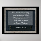 Meilen vor dem Schlaf Poster (Vorne)