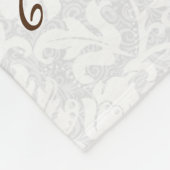 Meilenstein Baby Blanket - Llama - Pink Fleecedecke (Ecke)