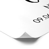 Meilenstein des Neuen Fotos Poster (Ecke)