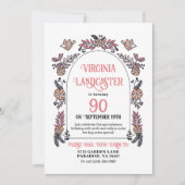 Meilenstein-Dusche von Mail Birthday Einladung (Vorderseite)