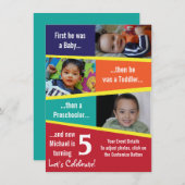 Meilenstein Einladung (Vorne/Hinten)