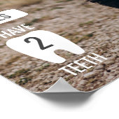 Meilenstein-Foto Poster (Ecke)