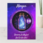 Meilenstein für benutzerdefinierte mystische Erhol Karte (Vorderseite)