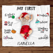 Meilenstein für das erste moderne niedliche Holida Fleecedecke