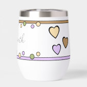 Meilenstein Geburtstag 21. Name lila grün (Rückseite)