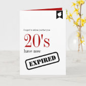 Meilenstein Geburtstag abgelaufen 30. Geburtstagsk Karte (Gelbe Blume)