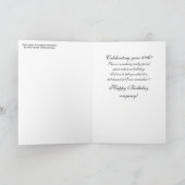 Meilenstein-Geburtstag - Zeit fliegt Karte (Innenseite)