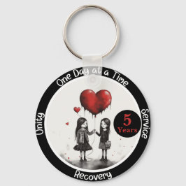 Meilenstein-Geschenk für benutzerdefinierte Erholu Schlüsselanhänger