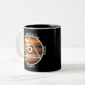 Meilenstein in der Erholung Geschenk - Sobriety Ge Zweifarbige Tasse (Vorderseite Links)