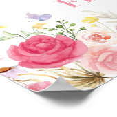 Meilenstein-Poster für das erste Foto der Märchenl Poster (Ecke)